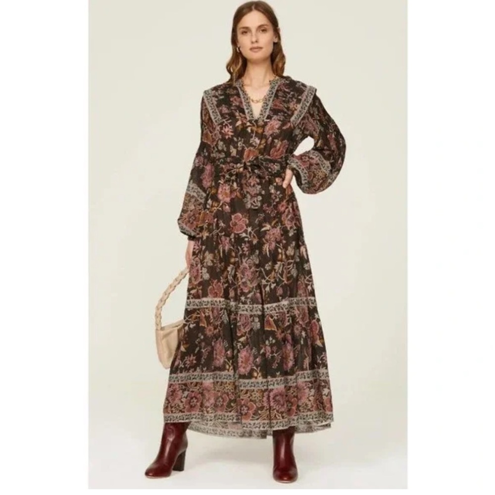 Sea New York Floral Boho Maxi Dress